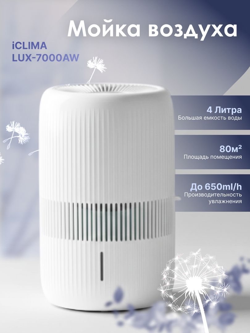 Мойка воздуха IClima LUX-7000AW фото#22
