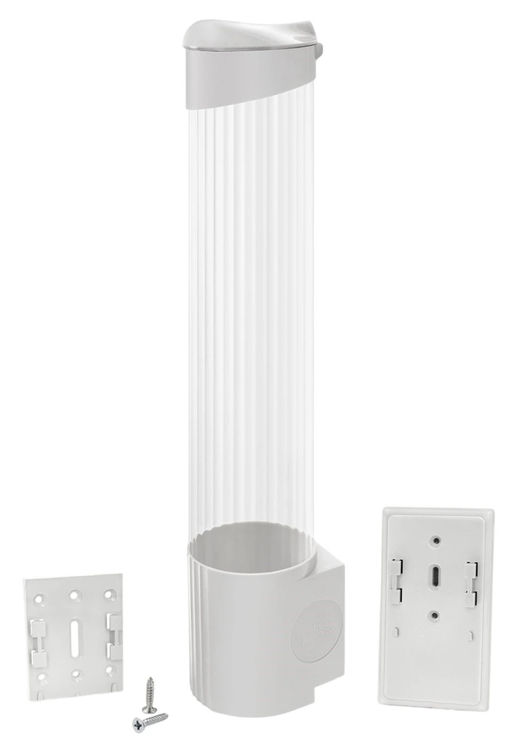 Стаканодержатель Ecotronic (супер магнит+шурупы) мод.001 белый