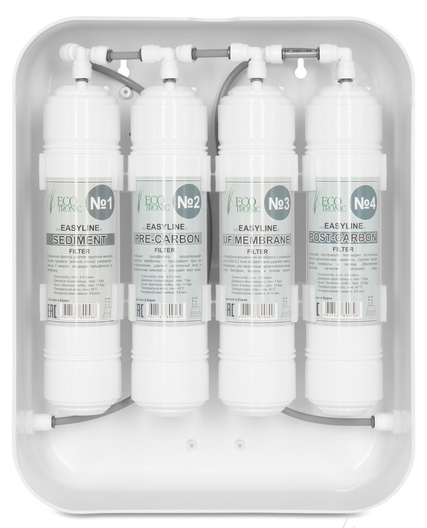 Фильтр под мойку Ecotronic F4-U4 white фото#2